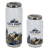 Lata de Acero Doble Pared Blanco 500ml