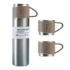 B46 Termo Con Taza Plateado 500ml