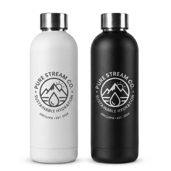 Termo Magno Negro 600ml