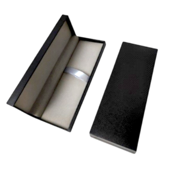 Estuche de Lapicero Cuerina Inmantado Negro